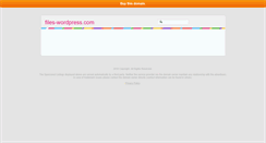 Desktop Screenshot of files-wordpress.com